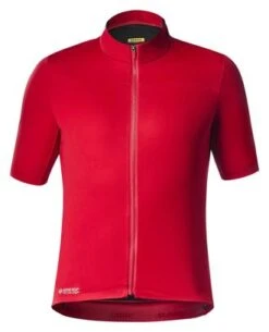 Maillot Manches Courtes Mavic Mistral Haute Rouge