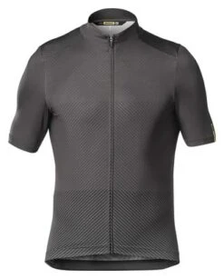 Maillot Manches Courtes Mavic Cosmic Graphic Raven / Gris