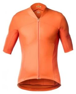 Maillot Manches Courtes Mavic Cosmic Ultimate Rouge / Orange