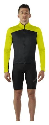 Maillot Manches Longues Mavic Cosmic Thermo Noir / Jaune