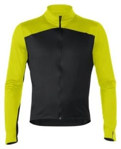 Maillot Manches Longues Mavic Cosmic Thermo Noir / Jaune -Mavic Soldes Magasin 213035261409d4ba63093.44880744