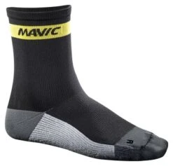 Chaussettes MAVIC Ksyrium Carbon Noir