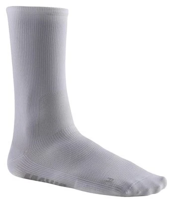 Chaussettes Hautes Mavic Essential Blanc 1 Chaussettes Hautes Mavic Essential Blanc