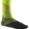 Chaussettes Hautes Mavic Graphic Stripes Safety / Jaune