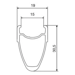 Roue Avant Mavic Ellipse Noir -Mavic Soldes Magasin f32501 p 1