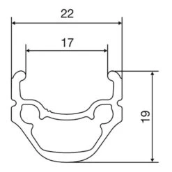 Roue Arrière Mavic Crossride UB 26" Shimano Noir -Mavic Soldes Magasin f56901 p 1