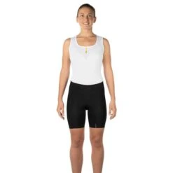 Cuissard Sans Bretelles Mavic Essential Noir Femme -Mavic Soldes Magasin mv lc1455700 004