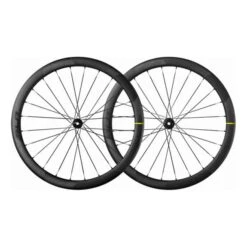 Paire De Roues Mavic Cosmic SLR 45 Disc Center Lock Axe Avant 12x100 Mm - Arrière 12x148 Mm Noir